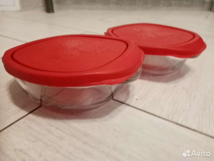 Тарелки с крышками