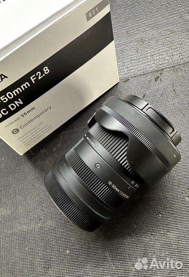 Объектив Sigma 18-50 F2.8 DC Contemporary L-Mount