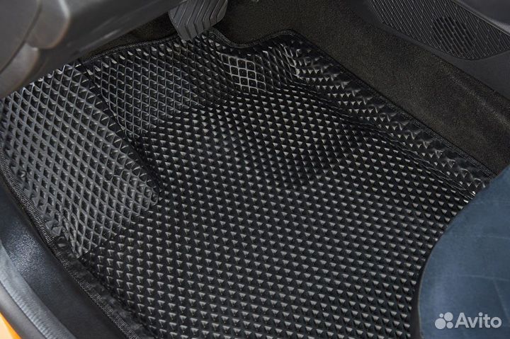 Ковры ромб EVA 3D Ford Focus III АКПП 2011-2015