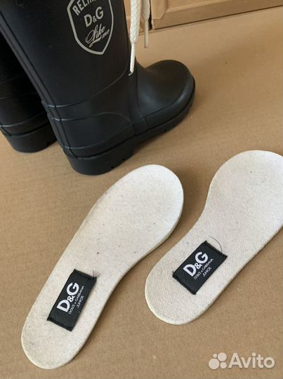 Резиновые сапоги D&G