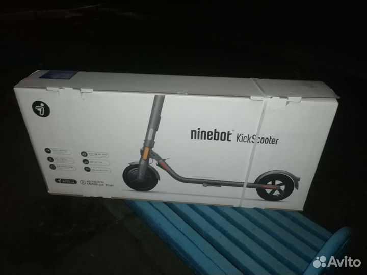 Новый Ninebot KickScooter E22
