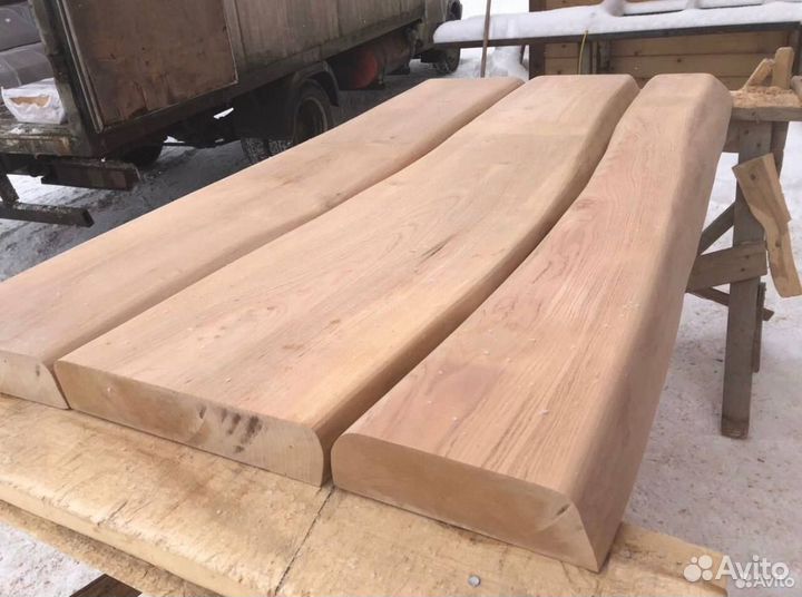 Полок для бани Термолипа массивный банный