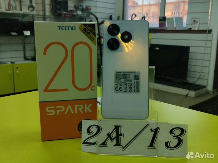 Tecno Spark 20с, 4/128 ГБ