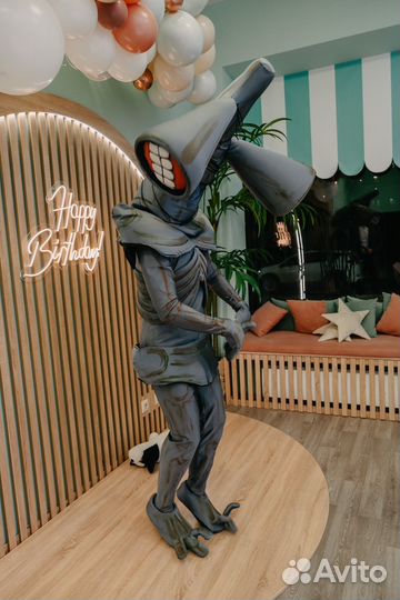 Аниматор Сиреноголовый, ростовая кукла, Красноярск