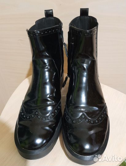 Ботинки демисезонные кожаные Geox