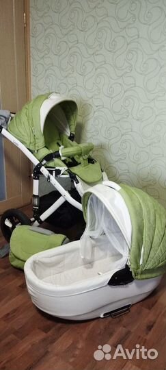 Коляска 2 в 1 bebe mobile toscana