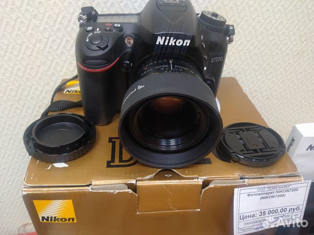 Фотоаппарат nikon D7200
