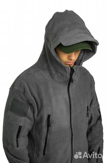 Флисовая куртка SharkSkin SoftShell (серая)