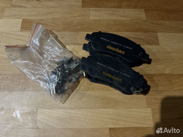 Тормозные колодки xonda cr-v 2007-2012