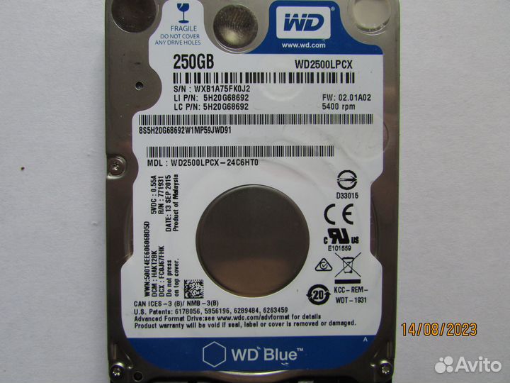 HDD диски в хорошем состоянии