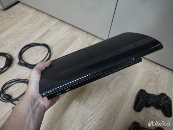 Sony PS3 Slim 500gb Прошитая + Онлайн 4.90
