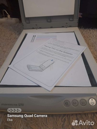 Продам сканер epson perfection 1270 б/у в