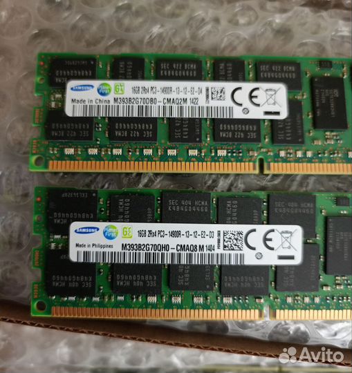 Оперативная память серверная 16Gb DDR3 1866Mhz