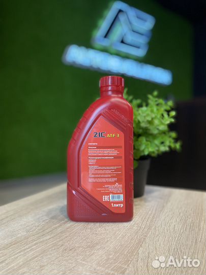 Трансмиссионное масло ZIC ATF dexron 3 1л