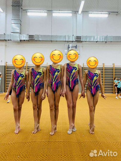 Групповые Купальники для художественной гимнастики