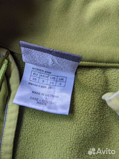 Флисовая кофта и рубашка Jack Wolfskin размер S