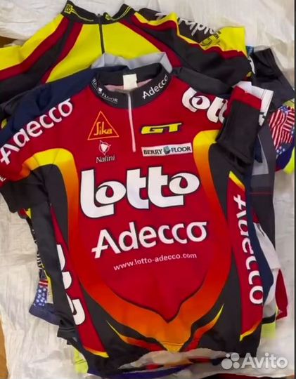 Лот №2 велоформа, велоодежда брендовая 80шт