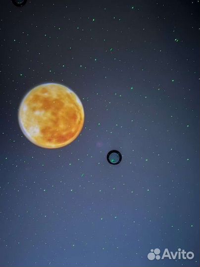 Ночник проектор с колонкой