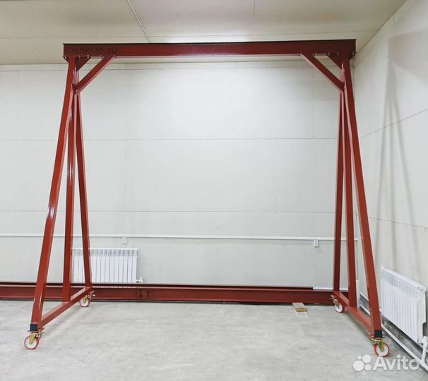 Мпу 1 т 4х2,5 м Мобильное перегрузочное устройство усиленной конструкции (кран козловой)