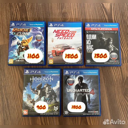Игры Sony PS4