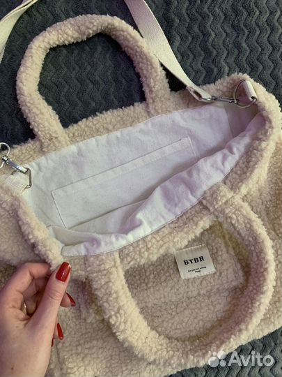Сумка женская плюшевая