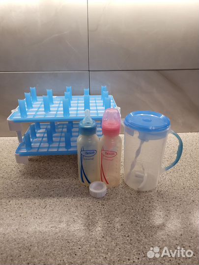 Сушилка для бутылочек и кувшин д. смеси Dr.Brown's