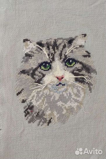 Вышивка крестом готовая работа