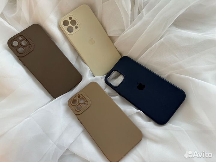 Чехлы на телефон iPhone 12 pro 4 шт