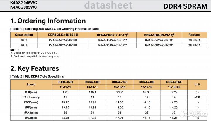 Оперативная OEM память DDR4 16 гб 2666 MHz