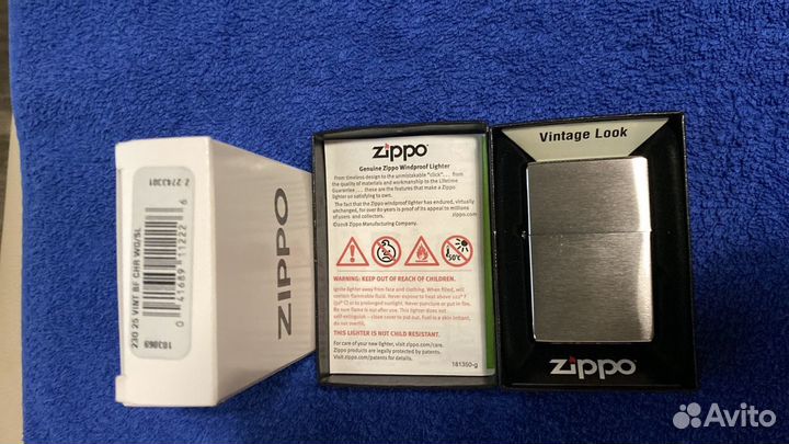 Зажигалка Zippo 230-25 Vintage Series 1937 США