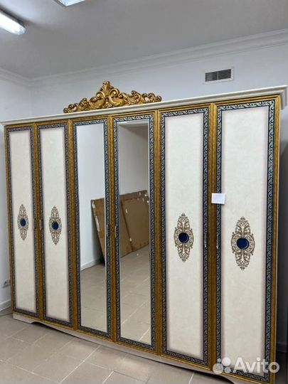 Шкаф 6-ти дверный Сицилия классика - новый