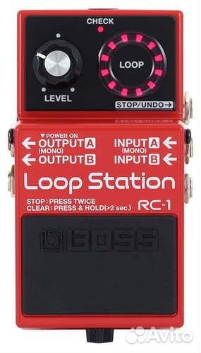 Boss RC-1 Loop Station педаль новая