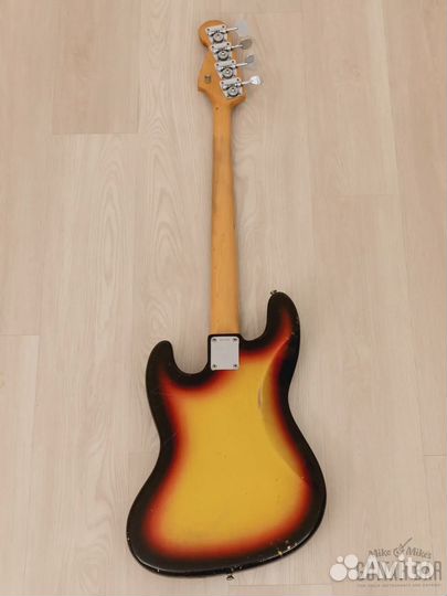 Бас-гитара Fender Jazz Bass Sunburst USA 1966 w/Ca