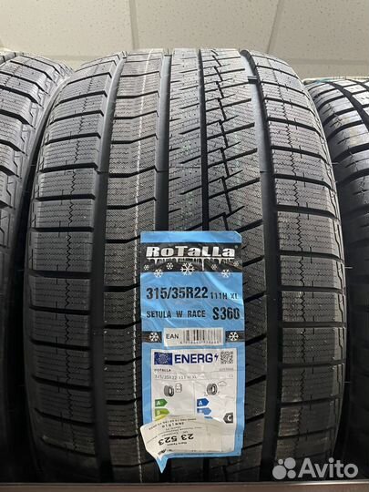 Rotalla Setula W-Race S360 275/40 R22 и 315/35 R22 111H