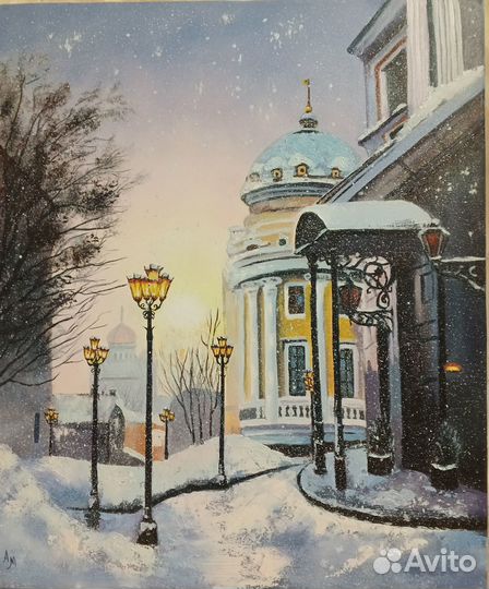 Картина маслом на холсте 50*60