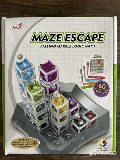 Зоопазл, Maze escape, напольный пазл Maxi 38