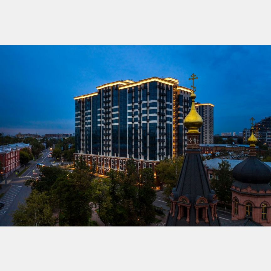 1-к. квартира, 61,1 м², 2/20 эт.