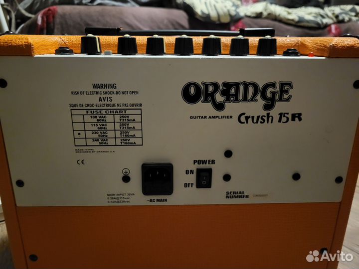 Комбоусилитель Orange Crush 15