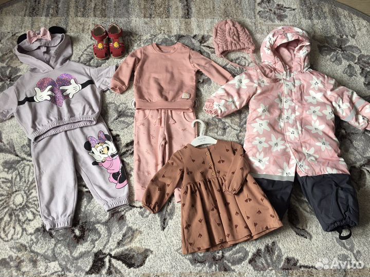 Одежда для девочки (74, 80 размеров) пакетом