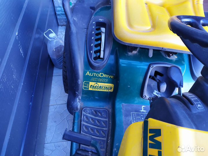 Садовый трактор райдер