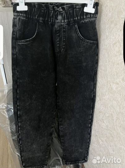 Джинсы теплые для девочки