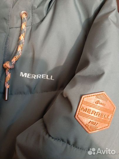 Пуховик для девочки 140 merrell