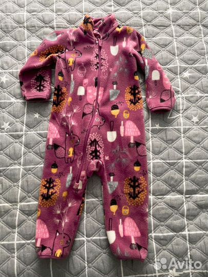 Флисовый комбинезон 86