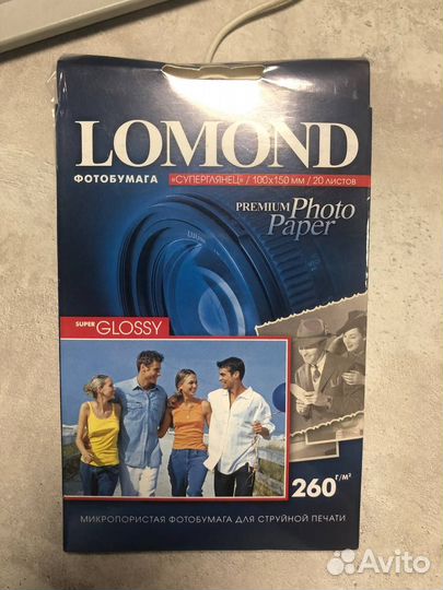 Фотобумага Lomond 