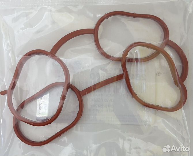 Прокладка впускного коллектора Киа Рио 1.6