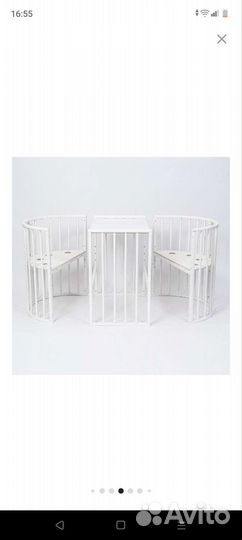 Детская кроватка трансформер 8 в 1