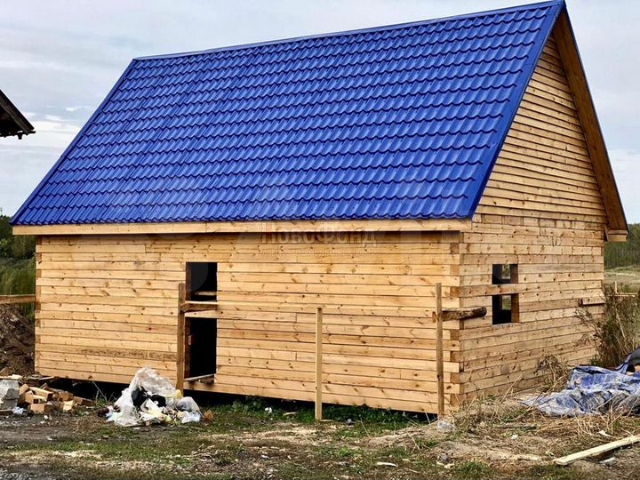 Дом 100 м² на участке 7,5 сот.