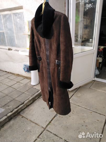 Дубленка женская зимняя