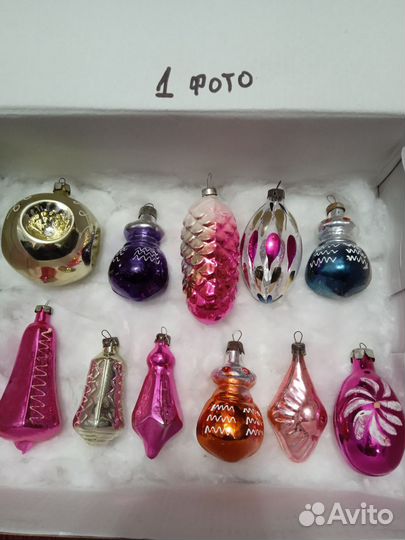 Новогодние игрушки СССР