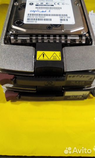 Жесткие диски HP Scsi